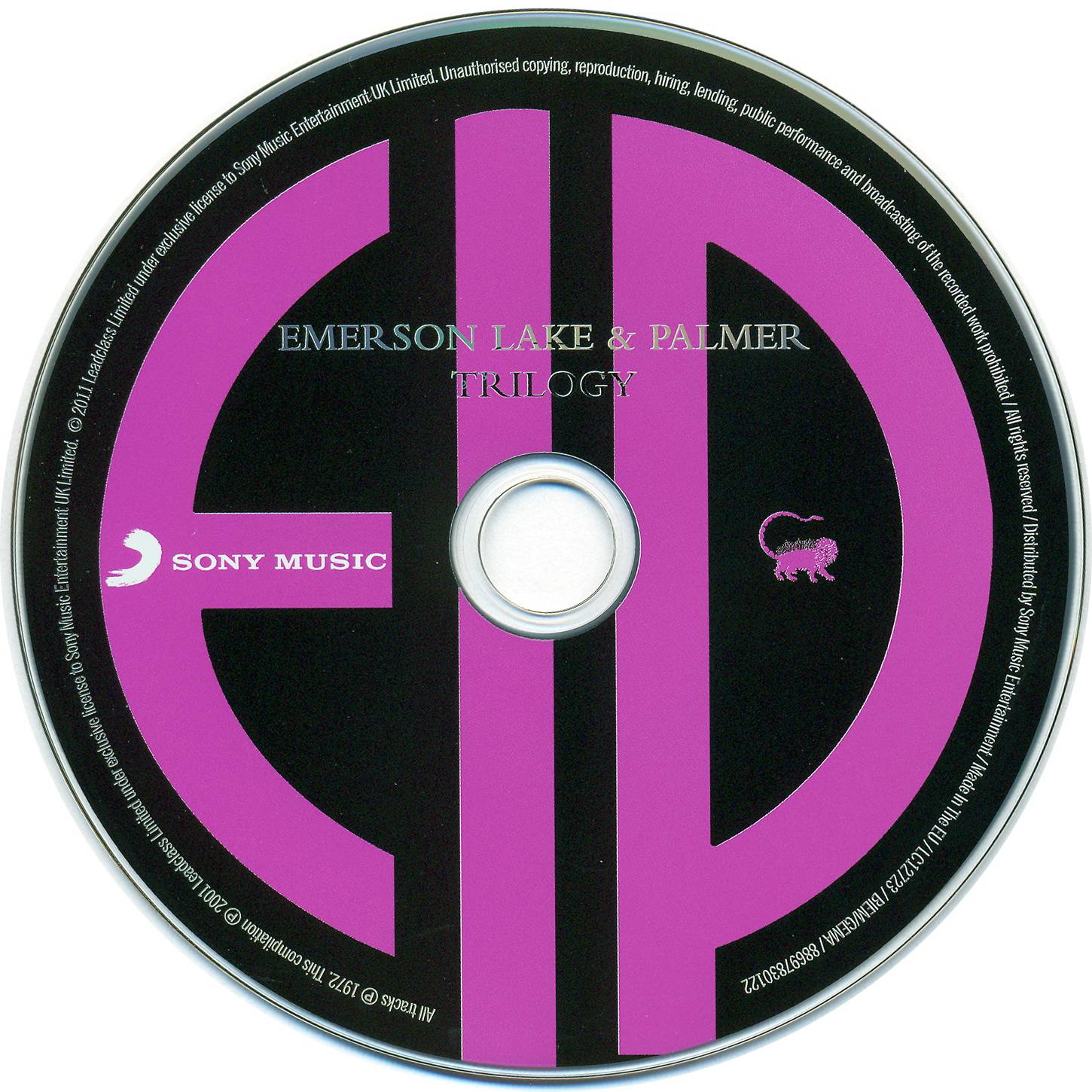 Emerson, Lake and Palmer Trilogy : CD DE